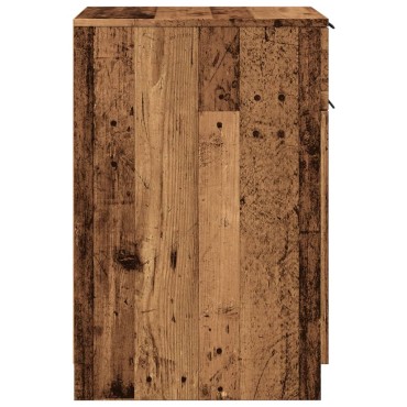 vidaXL Ντουλάπι Γραφείου Όψη Παλαιού Ξύλου 33x50x75cm Επεξ. Ξύλο 1 τεμ.