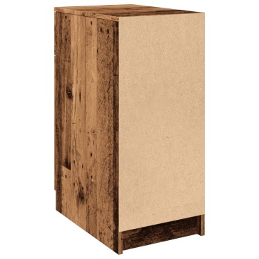 vidaXL Ντουλάπι Γραφείου Όψη Παλαιού Ξύλου 33x50x75cm Επεξ. Ξύλο 1 τεμ.