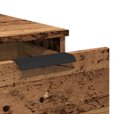 vidaXL Ντουλάπι Γραφείου Όψη Παλαιού Ξύλου 33x50x75cm Επεξ. Ξύλο 1 τεμ.