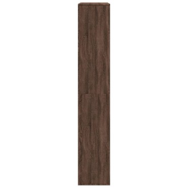 vidaXL Βιβλιοθήκη Καφέ Δρυς 100x33x187,5cm από Επεξεργασμένο Ξύλο 1 τεμ.