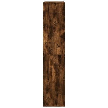 vidaXL Βιβλιοθήκη Καπνιστή Δρυς 100x33x155,5cm Επεξεργασμένο Ξύλο 1 τεμ.