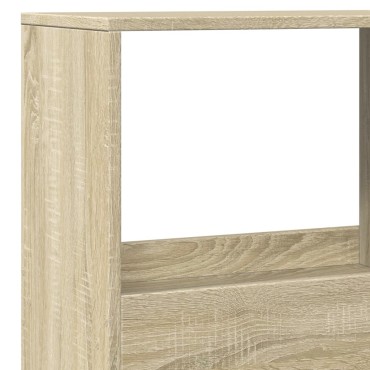 vidaXL Βιβλιοθήκη Sonoma Δρυς 100x33x155,5cm από Επεξεργασμένο Ξύλο 1 τεμ.