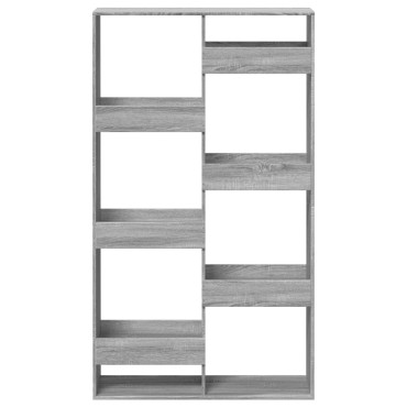 vidaXL Βιβλιοθήκη Γκρι Sonoma 100x33x175cm από Επεξεργ. Ξύλο 1 τεμ.