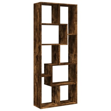 vidaXL Βιβλιοθήκη/Διαχωριστικό Χώρου Δρυς 67x25x161,5cm Επεξ. Ξύλο 1 τεμ.