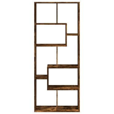 vidaXL Βιβλιοθήκη/Διαχωριστικό Χώρου Δρυς 67x25x161,5cm Επεξ. Ξύλο 1 τεμ.