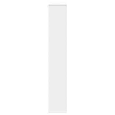 vidaXL Βιβλιοθήκη Λευκή 72x20x120cm από Επεξεργασμένο Ξύλο 1 τεμ.