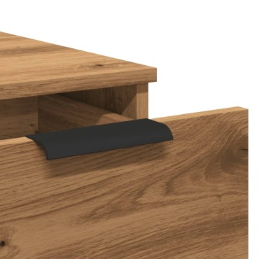 vidaXL Ντουλάπι Γραφείου Artisan Δρυς 33x50x75cm Επεξεργασμένο Ξύλο 1 τεμ.