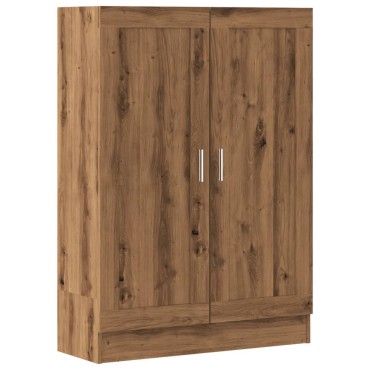 vidaXL Βιβλιοθήκη Artisan Δρυς 82,5x30,5x115cm Επεξεργασμένο Ξύλο 1 τεμ.