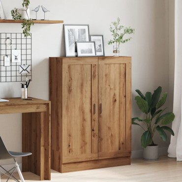 vidaXL Βιβλιοθήκη Artisan Δρυς 82,5x30,5x115cm Επεξεργασμένο Ξύλο 1 τεμ.