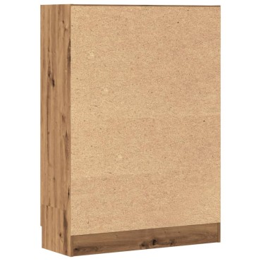 vidaXL Βιβλιοθήκη Artisan Δρυς 82,5x30,5x115cm Επεξεργασμένο Ξύλο 1 τεμ.