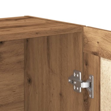 vidaXL Βιβλιοθήκη Artisan Δρυς 82,5x30,5x115cm Επεξεργασμένο Ξύλο 1 τεμ.
