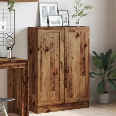vidaXL Βιβλιοθήκη Παλαιό Ξύλο 82,5x30,5x115cm Επεξ. Ξύλο 1 τεμ.