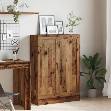 vidaXL Βιβλιοθήκη Παλαιό Ξύλο 82,5x30,5x115cm Επεξ. Ξύλο 1 τεμ.