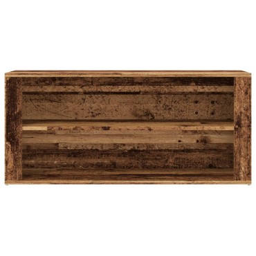 vidaXL Παπουτσοθήκη Όψη Παλαιού Ξύλου 100x35x45cm Επεξεργασμένο Ξύλο