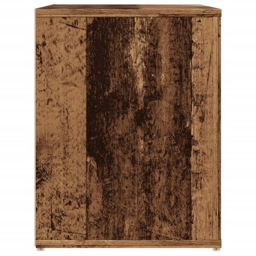 vidaXL Παπουτσοθήκη Όψη Παλαιού Ξύλου 100x35x45cm Επεξεργασμένο Ξύλο