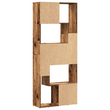vidaXL Βιβλιοθήκη Όψη Παλαιού Ξύλου 67x24x161cm Επεξεργασμένο Ξύλο 1 τεμ.