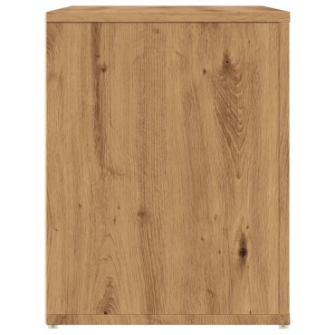 vidaXL Πάγκος Παπουτσιών Artisan Δρυς 100x35x45cm Επεξεργασμένο Ξύλο