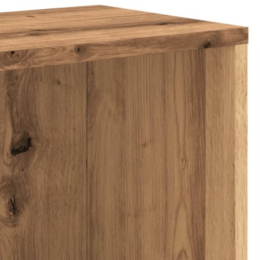 vidaXL Βιβλιοθήκη Αρτισιανή Δρυς 67x24x161cm Επεξ. Ξύλο 1 τεμ.