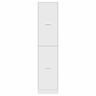 vidaXL Συρταριέρα Γενικής Χρήσης Λευκή 40x41x174,5cm Επεξ. Ξύλο 1 τεμ.