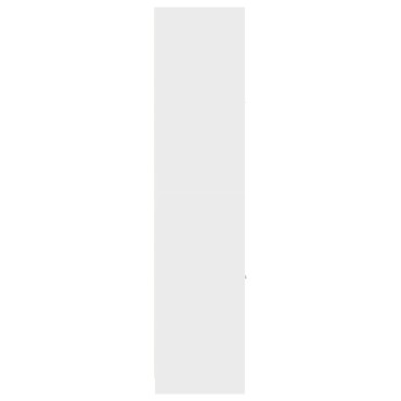 vidaXL Συρταριέρα Γενικής Χρήσης Λευκή 40x41x174,5cm Επεξ. Ξύλο 1 τεμ.