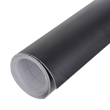 vidaXL Μεμβράνες Αυτοκινήτου 2 τεμ. Μαύρο Ματ 100x150 εκ. & 50x150 εκ.