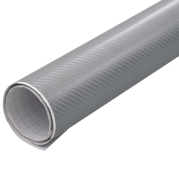 vidaXL Μεμβράνη Αυτοκινήτου 4D Ασημί 100 x 150 εκ.