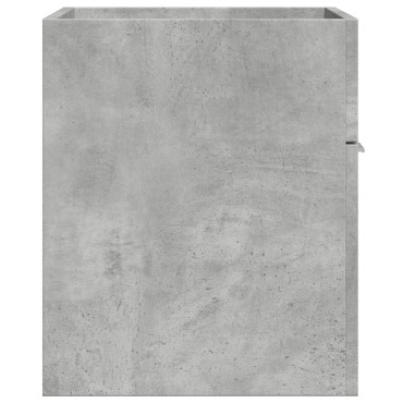 vidaXL Ντουλάπι Νιπτήρα Γκρι Σκυροδέματος 60x38,5x46cm Επεξ. Ξύλο 1 τεμ.