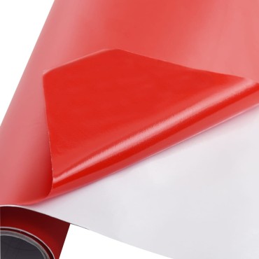 vidaXL Μεμβράνη Αυτοκινήτου Κόκκινο Ματ 100 x 150 εκ.
