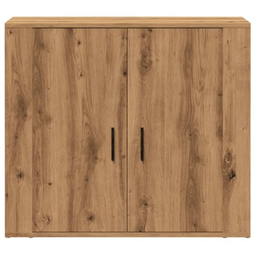 vidaXL Ντουλάπι Artisian Δρυς 80x33x70cm από Επεξεργασμένο Ξύλο 1 τεμ.