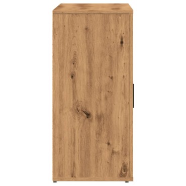 vidaXL Ντουλάπι Artisian Δρυς 80x33x70cm από Επεξεργασμένο Ξύλο 1 τεμ.