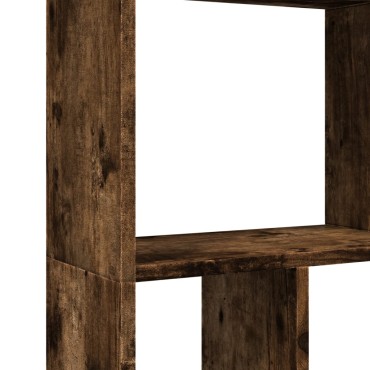 vidaXL Βιβλιοθήκη Καπνιστή Δρυς 60x20x120cm από Επεξεργασμένο Ξύλο 1 τεμ.