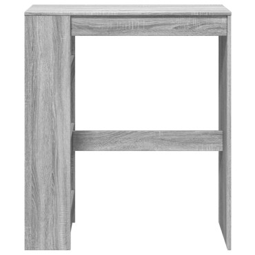 vidaXL Τραπέζι Μπαρ Γκρι Sonoma 90x40x103,5cm από Επεξεργ. Ξύλο 1 τεμ.