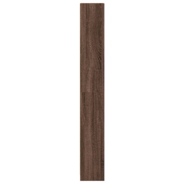vidaXL Βιβλιοθήκη Καφέ Δρυς 40x24x176cm από Επεξεργασμένο Ξύλο 1 τεμ.