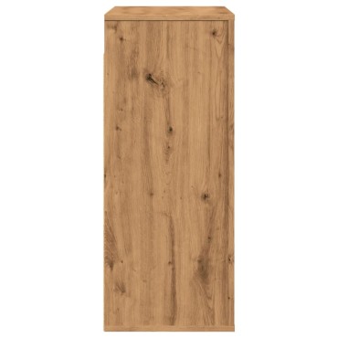 vidaXL Ντουλάπι Τοίχου Αρτισιανή Δρυς 80x33x80cm Επεξεργασμένο Ξύλο 1 τεμ.
