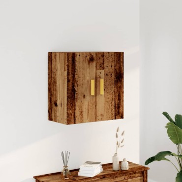 vidaXL Ντουλάπι Τοίχου Όψη Παλαιού Ξύλου 60x31x60cm Επεξεργασμένο Ξύλο 1 τεμ.