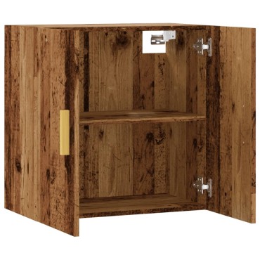 vidaXL Ντουλάπι Τοίχου Όψη Παλαιού Ξύλου 60x31x60cm Επεξεργασμένο Ξύλο 1 τεμ.