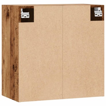 vidaXL Ντουλάπι Τοίχου Όψη Παλαιού Ξύλου 60x31x60cm Επεξεργασμένο Ξύλο 1 τεμ.