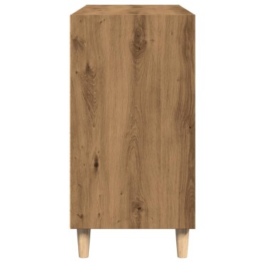 vidaXL Ραφιέρα Αρτισιανή Δρυς 103,5x35x70cm από Επεξεργ. Ξύλο 1 τεμ.