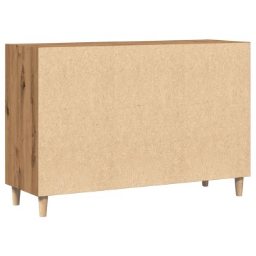 vidaXL Ραφιέρα Αρτισιανή Δρυς 103,5x35x70cm από Επεξεργ. Ξύλο 1 τεμ.