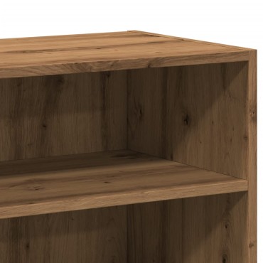 vidaXL Ραφιέρα Αρτισιανή Δρυς 103,5x35x70cm από Επεξεργ. Ξύλο 1 τεμ.