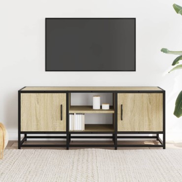 vidaXL Έπιπλο Τηλεόρασης Sonoma Δρυς 100x35x41cm Επεξ. Ξύλο