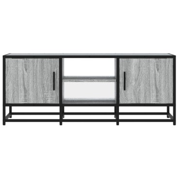 vidaXL Έπιπλο Τηλεόρασης Γκρι Sonoma 100x35x41cm Επεξ. Ξύλο