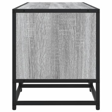 vidaXL Έπιπλο Τηλεόρασης Γκρι Sonoma 100x35x41cm Επεξ. Ξύλο