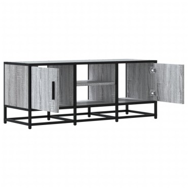 vidaXL Έπιπλο Τηλεόρασης Γκρι Sonoma 100x35x41cm Επεξ. Ξύλο