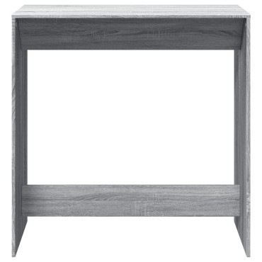 vidaXL Τραπέζι Μπαρ Γκρι Sonoma 102x50x103,5cm Επεξεργ. Ξύλο 1 τεμ.