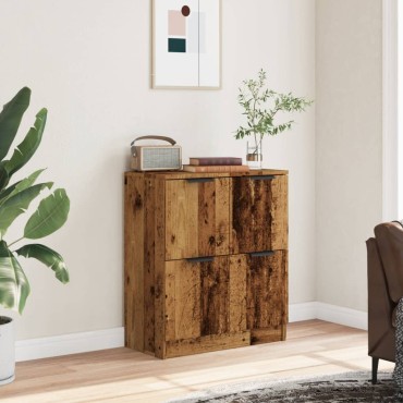 vidaXL Ντουλάπι Παλ. Ξύλο 60x30x70cm από Επεξεργασμένο Ξύλο 1 τεμ.
