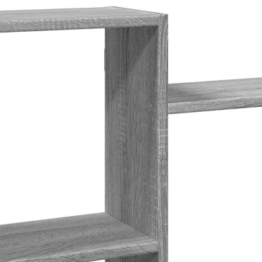 vidaXL Ραφιέρα Τοίχου Γκρι Sonoma 159x18x65cm Επεξεργασμένο Ξύλο 1 τεμ.