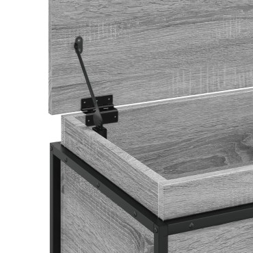 vidaXL Κουτί Αποθήκευσης με Γκρι Sonoma 100x40x51,5 εκ. Επεξ. Ξύλο