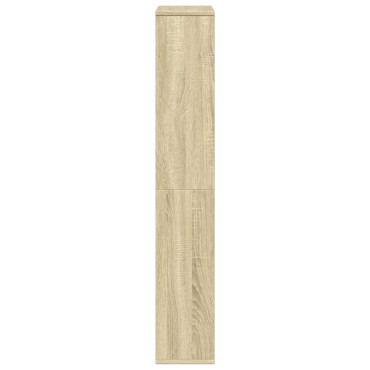 vidaXL Βιβλιοθήκη Sonoma Δρυς 60x20x120cm από Επεξεργασμένο Ξύλο 1 τεμ.