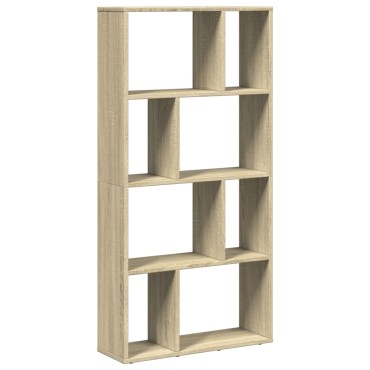 vidaXL Βιβλιοθήκη Sonoma Δρυς 60x20x120cm από Επεξεργασμένο Ξύλο 1 τεμ.